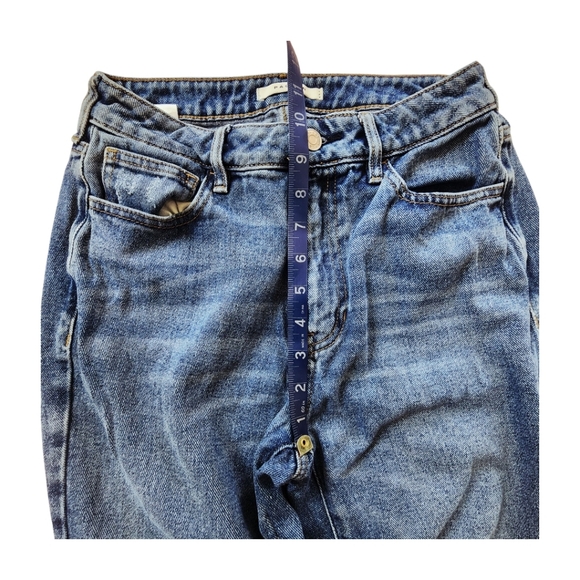 PacSun Mom Jeans Women’s Sz 26 High Rise Medium Wash 100% Cotton Denim Y2k... - Picture 6 of 11